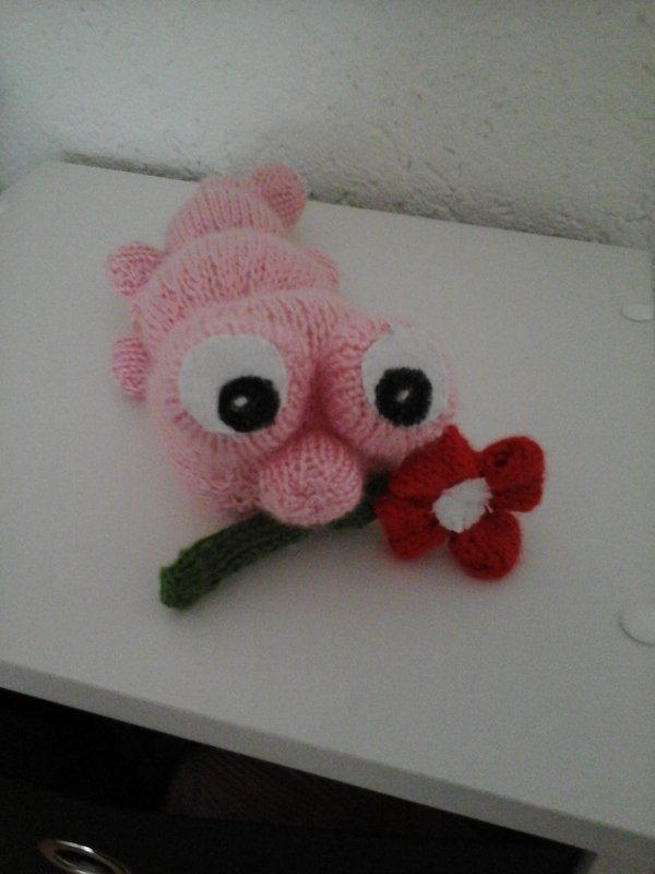 Anleitung für Raupe Carolina