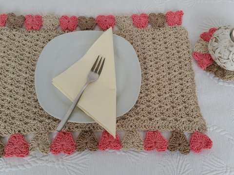 Häkelanleitung Platzset Tischdesign No.1