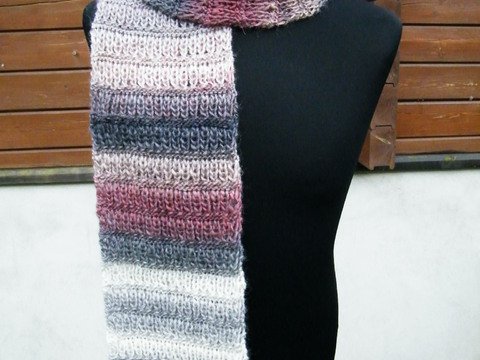 Strickanleitung Winterschal ca. 170 cm lang - passend zur Anleitung Mütze 