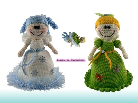 Changeable Angel -- crochet pattern by Haekelkeks -- english version