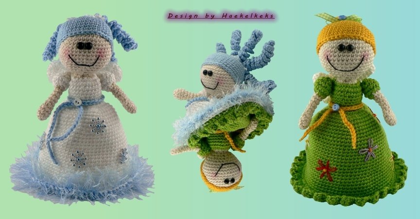 Changeable Angel -- crochet pattern by Haekelkeks -- english version