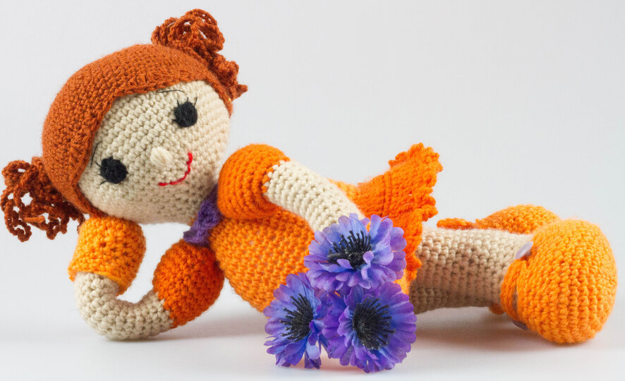 Amigurumi Doll Casey Crochet Pattern DIY