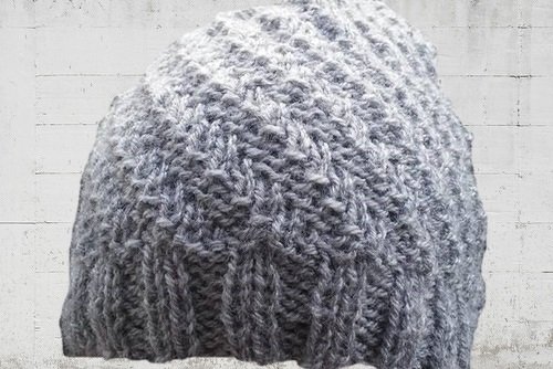 Strickanleitung Damenmütze, Damen Strickmütze, Sloushy, Damenmütze- auch für Mädchen ab 8 Jahre tragbar