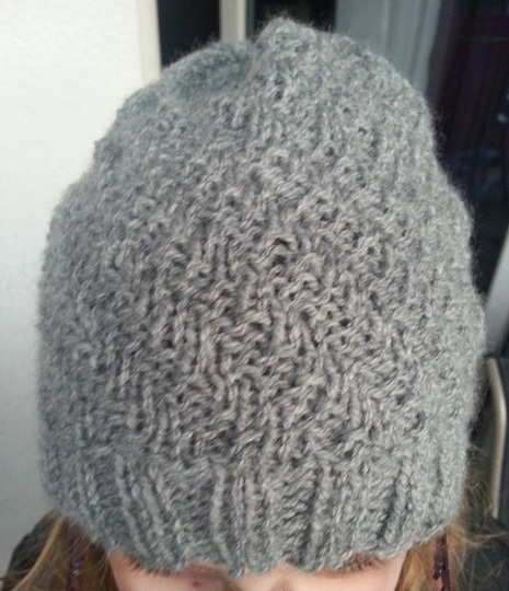 Strickanleitung Damenmütze, Damen Strickmütze, Sloushy, Damenmütze- auch für Mädchen ab 8 Jahre tragbar