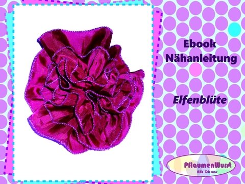 Diy Elfenblüte Nähanleitung Stoffblume Blüte Nähen Blume Nelke