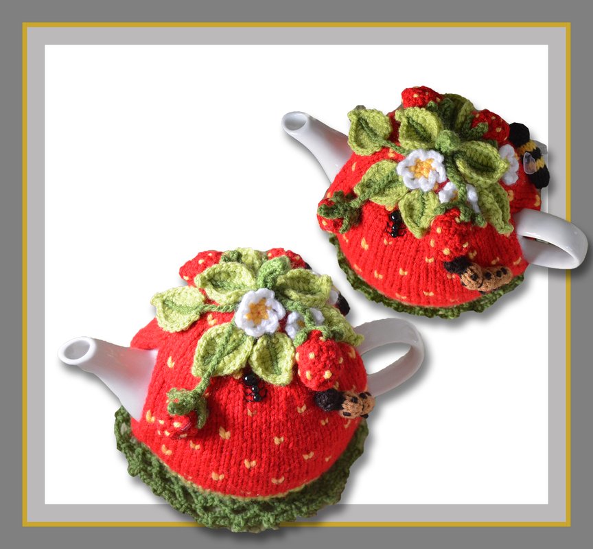 Strawberry Field Tea Cosy