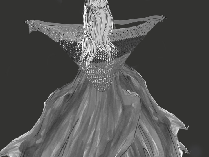 Dreieckstuch Schal Tuch zum Häkeln