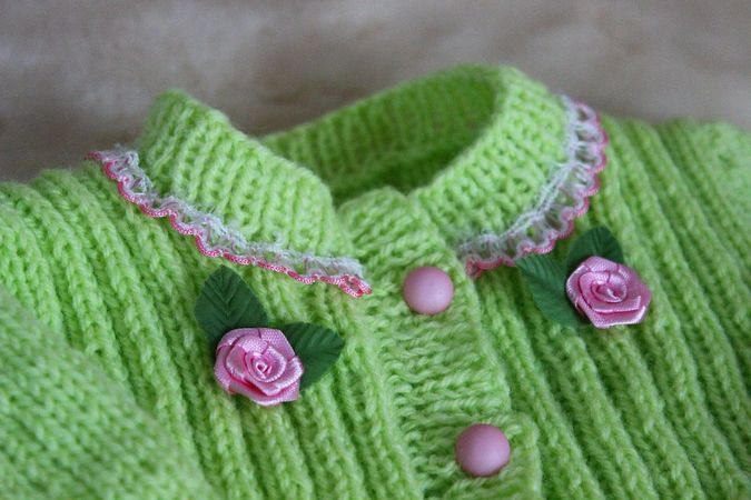 Baby Jacket Knitting Pattern
