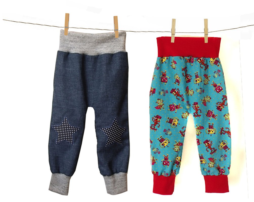 Spielhose, Pumphose für kleine Leute - Bild 3