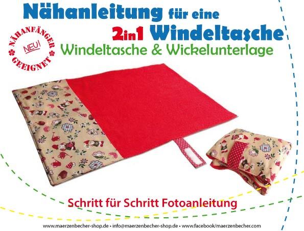 2in1 Windeltasche/Wickelunterlage