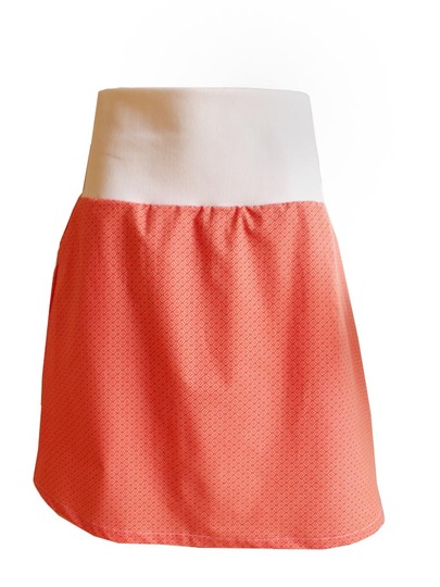 Rock mit Jerseybund & Taschen Gr. 36-44