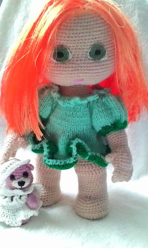 häkelanleitung Frühlingspuppchen