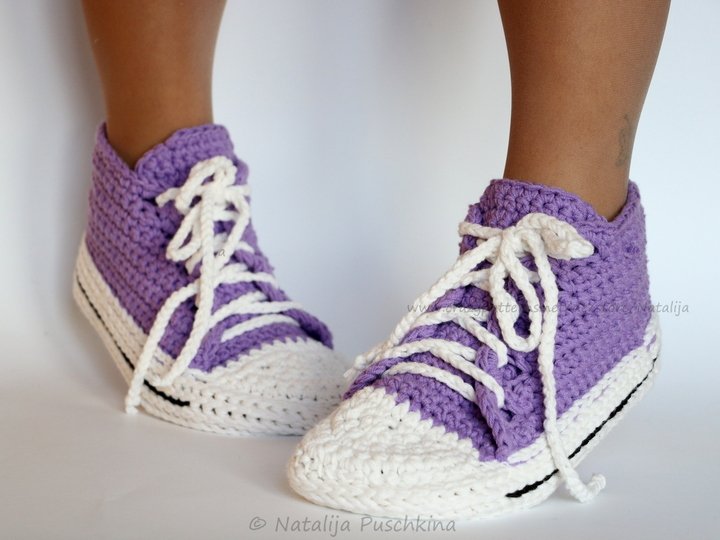 Turnschuhe für Jugendliche, Damen und Herren, Größen 34-45, Häkelanleitung