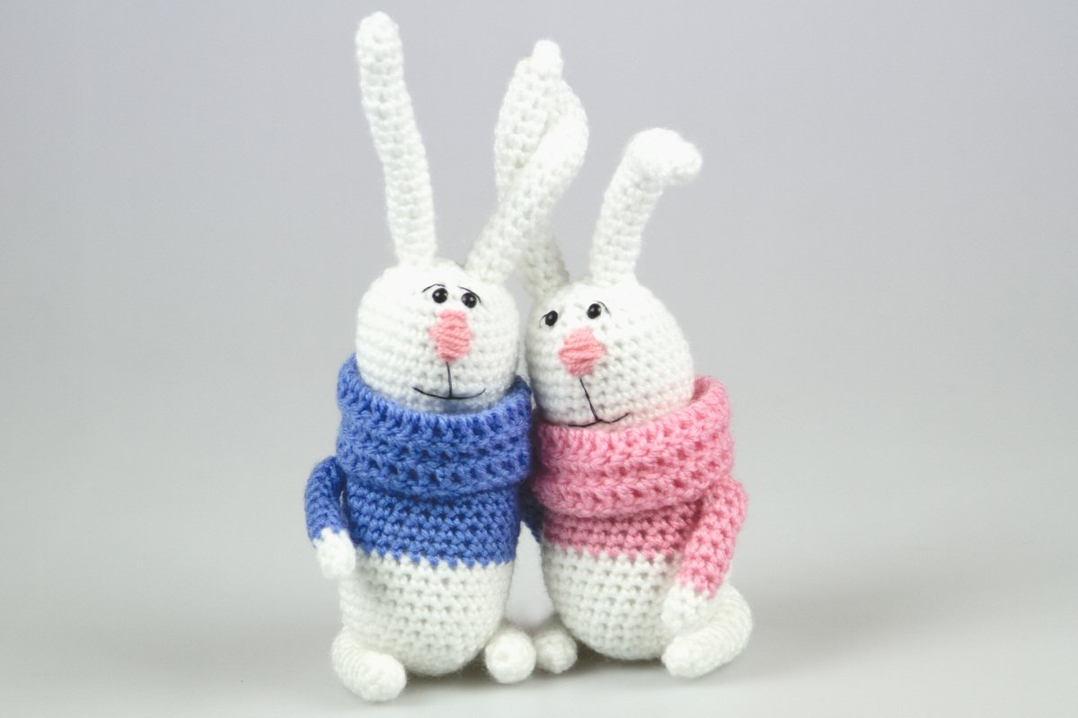 Häkelanleitung Amigurumi E-Manual Osterhase Kaninchen
