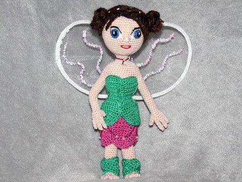 Frühling Blütenfee Häkelanleitung Spring-2016