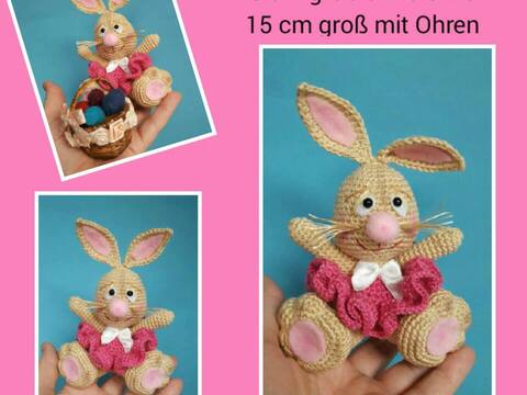 Anleitung Amigurumi Häschen " Alina "