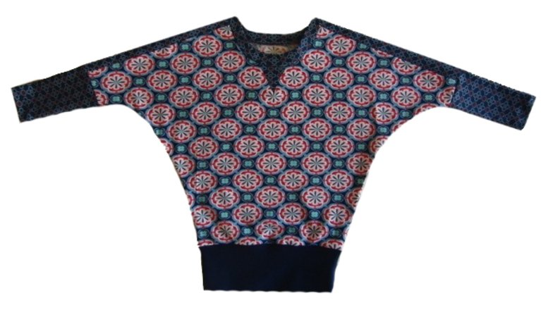ALIZIAs batwing shirt – pattern & E-Book, sizes 158 – women´s 46 / Kids M – women´s L / Xl