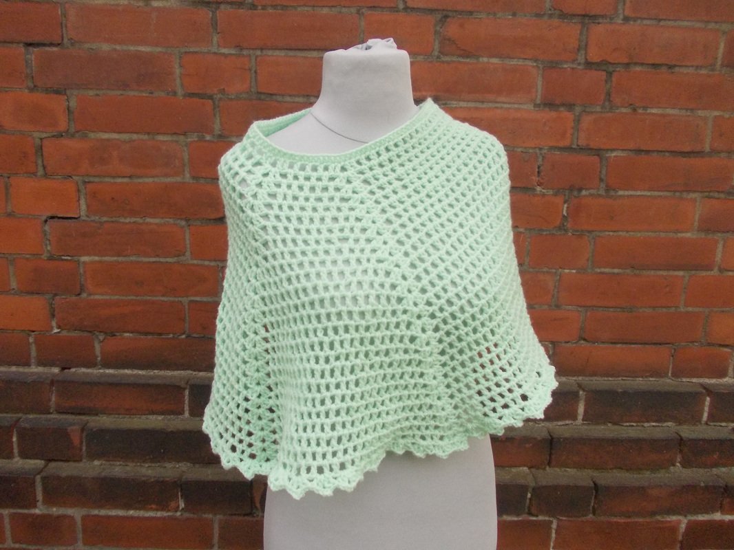 Häkelanleitung für Poncho/Cape "simply chic", schnell und einfach zu häkeln, größenvariabel - Bild 4