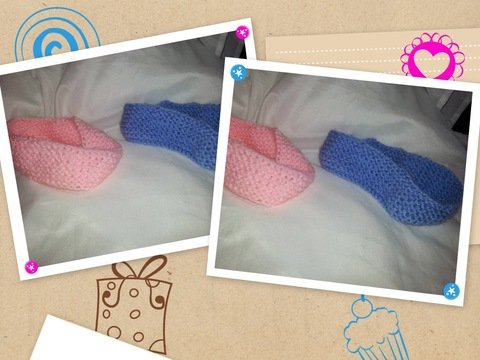 Strickanleitung Babyloop für Jungen oder Mädchen- super einfach