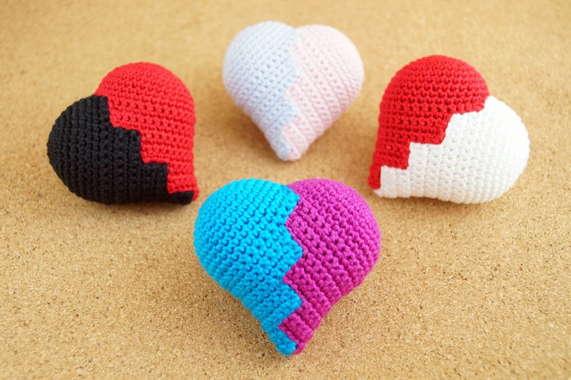 Gesucht, gefunden, verbunden! - Häkelanleitung Herz