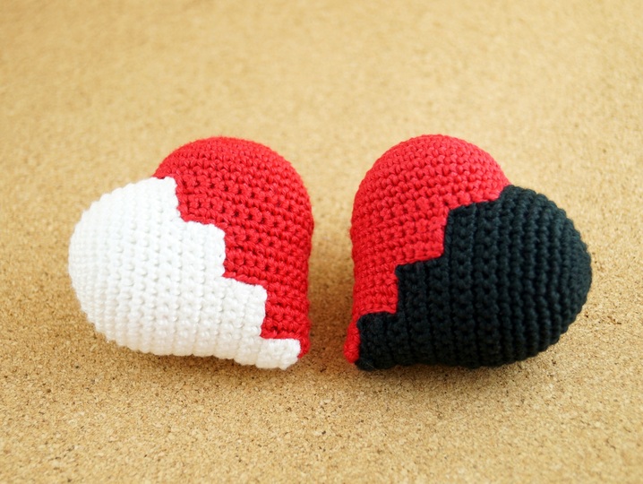 Gesucht, gefunden, verbunden! - Häkelanleitung Herz