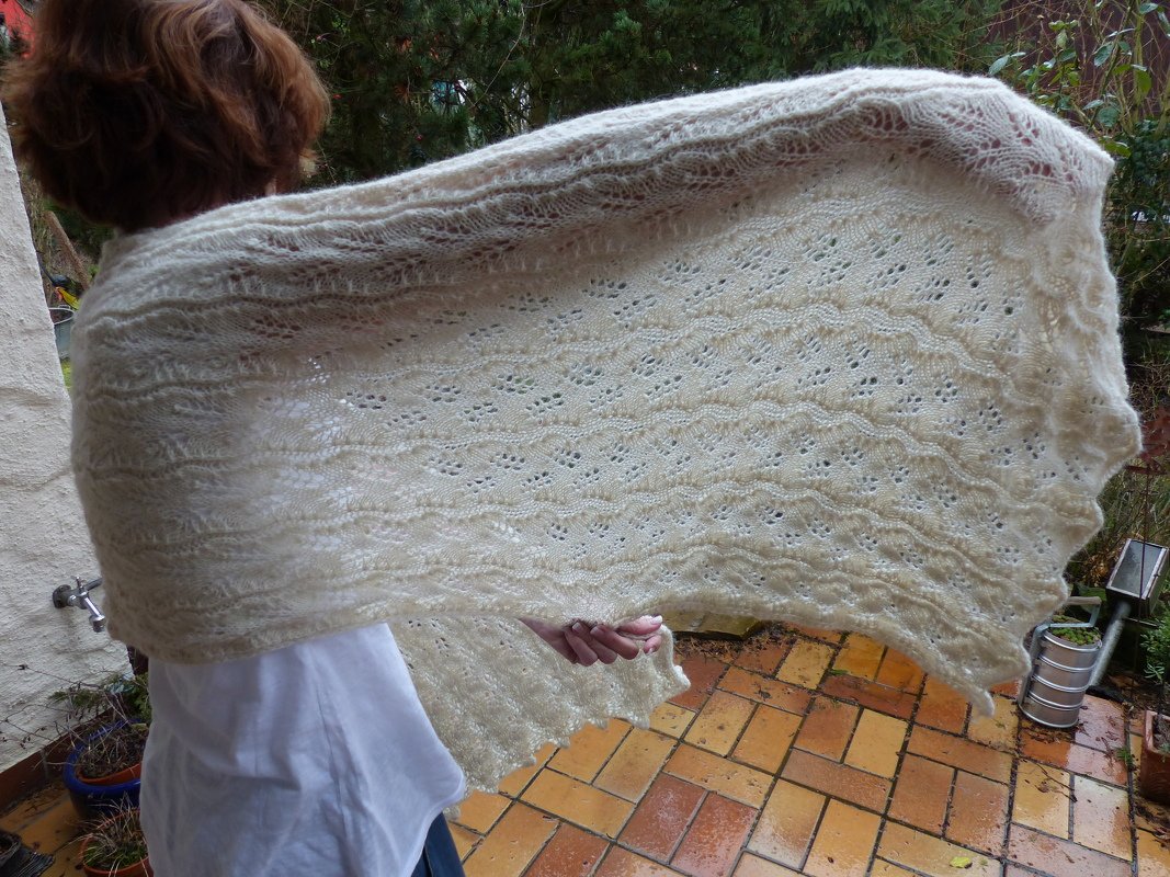 Strickanleitung Schal / Stola / Tuch - Bild 7