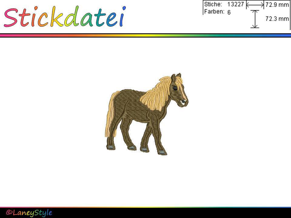 Stickdatei "Pferd"