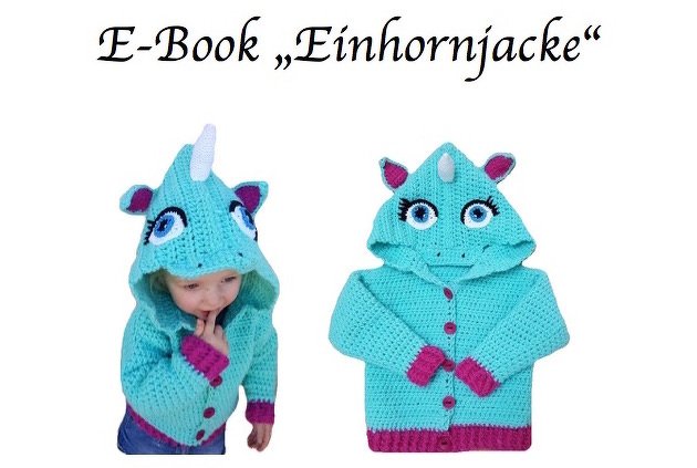 E-Book: "Einhornjacke" Gr. 50-128