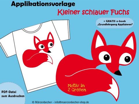 Applikationsvorlage "Kleiner, schlauer Fuchs"