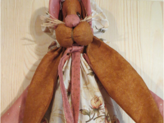 Nähanleitung Laura, die Häsin ca. 55cm groß