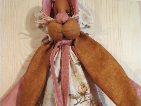 Nähanleitung Laura, die Häsin ca. 55cm groß