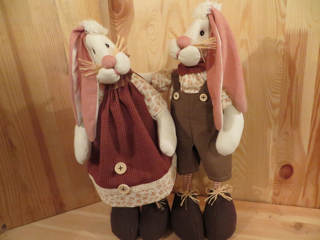 Nähanleitung  Annie, das Hasenmädchen stehend - Bild 2