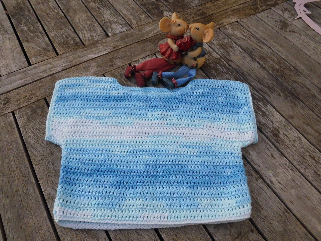 Häkelpulli für Baby / Kleinkinder gr.50/52,62/68,74/80