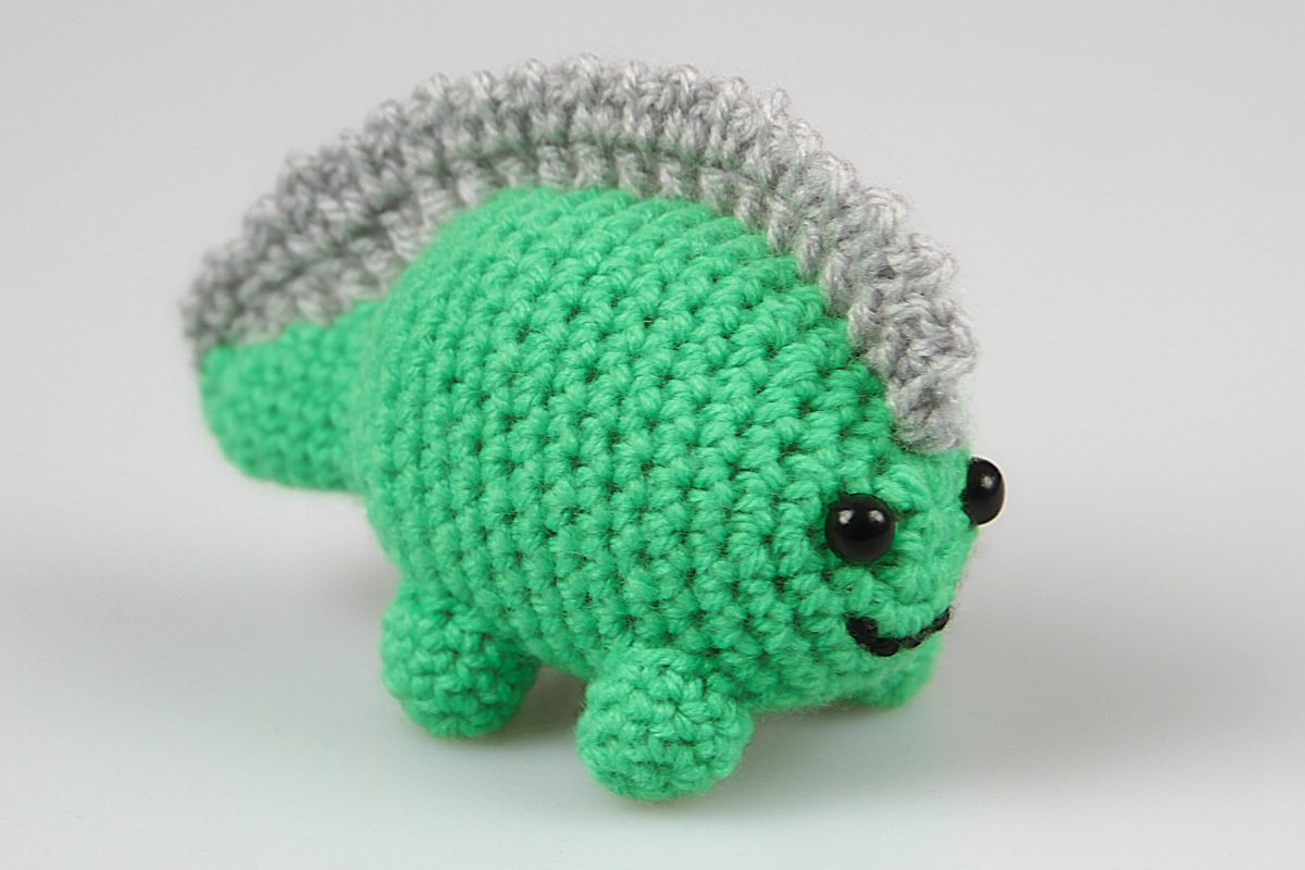 Amigurumi Doll Dinosaur Crochet Pattern DIY