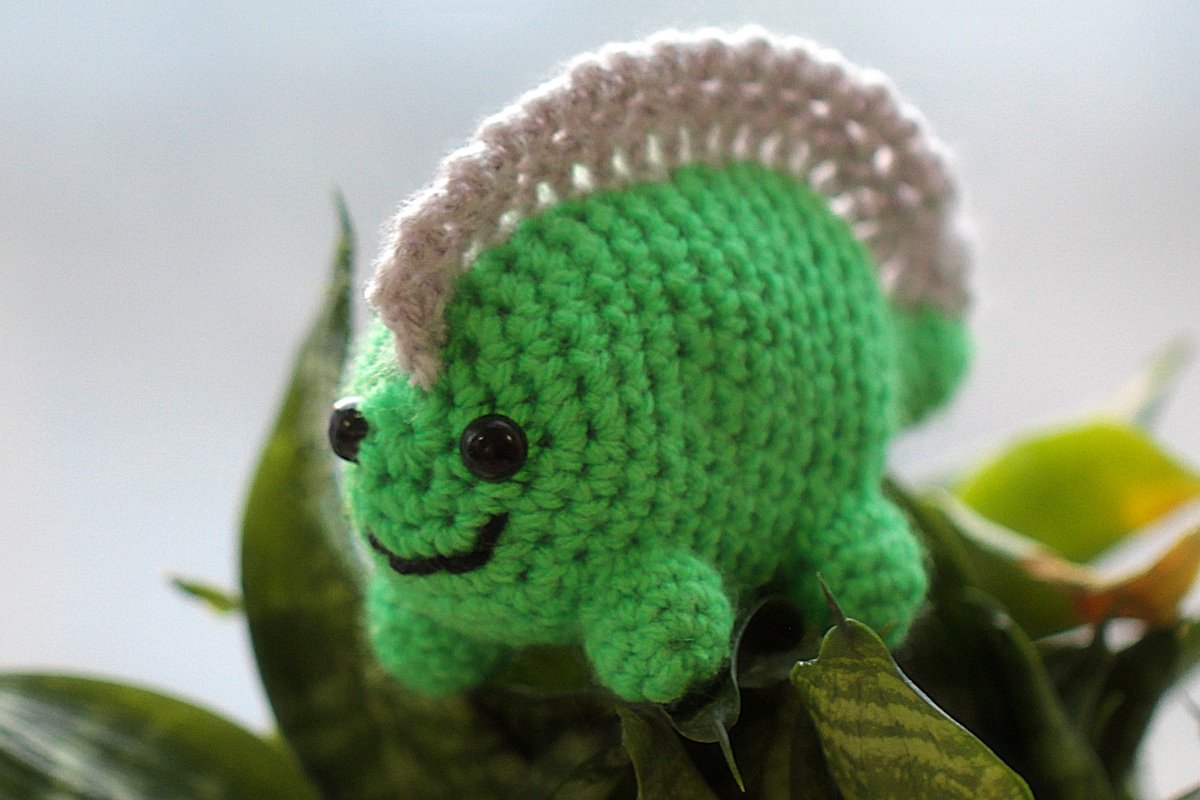 Amigurumi Doll Dinosaur Crochet Pattern DIY - Image 2
