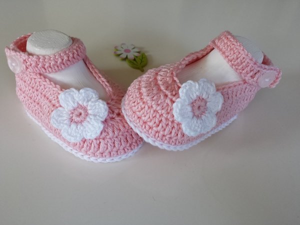 Crochet Baby Ballerinas / Shoes /Slippers / Booties