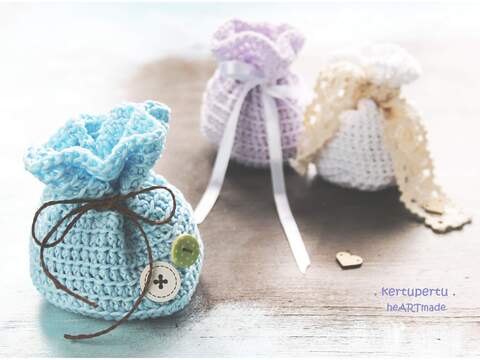 Geschenktüte / Häkelanleitung