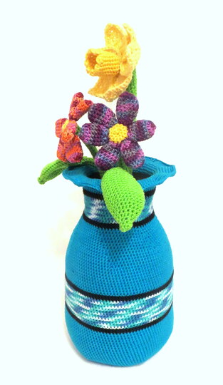 dekorative Blumenvase XXL (PDF Anleitung)