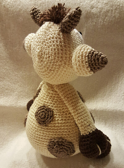 Häkelanleitung "Kuh Kalle"