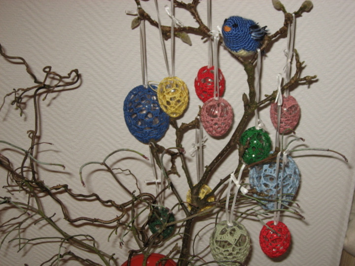 Ostereier Häkeln, Osterschmuck