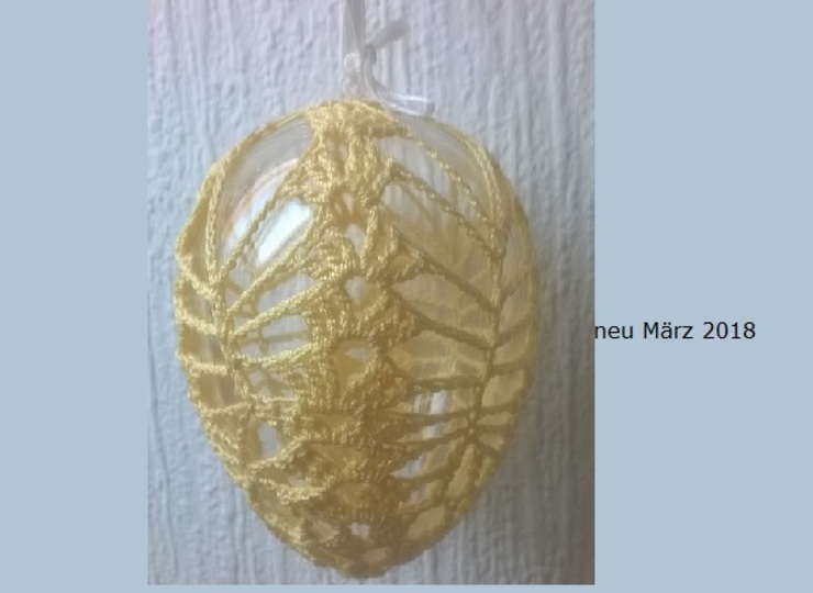 Ostereier Häkeln, Osterschmuck