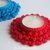 Crochet candle coasters, tealight holder