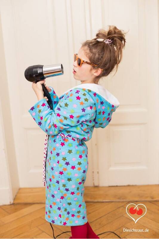 E-Book Bademantel Kuschel Gr. 56-164 - Sewing