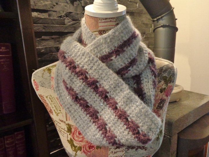 Häkelanleitung für Loop, Hut/Mütze und Handstulpen | Trio Cross-Spring 3in1