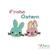 Stickdatei "Frohe Ostern / Hasen" Pes Format (Deco, Brother, Babylock)