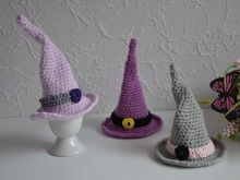 Häkelanleitung Eierwärmer Hexenhut 