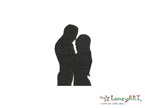 Stickdatei "Paar / Valentinstag/ Love" Pes Format (Deco, Brother, Babylock)