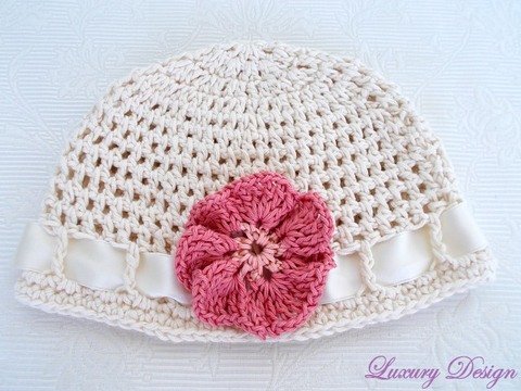 Häkelanleitung Mütze unisize Luxury Design No. 71