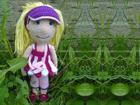 Häkelanleitung Basis Outfit 2 aus der Streetwear-Kollektion - Erweiterung für Kleiderpuppe Celina