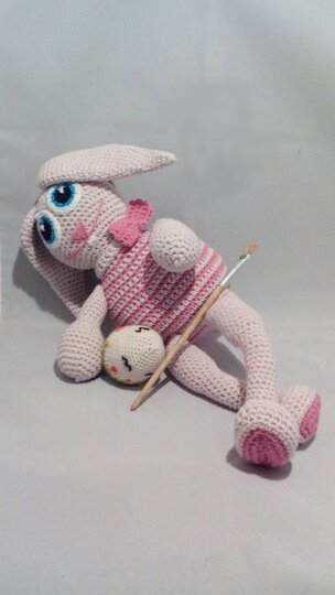 Häkelanleitung - Hase Babsi - einfach